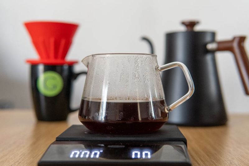 coffee scale pour over