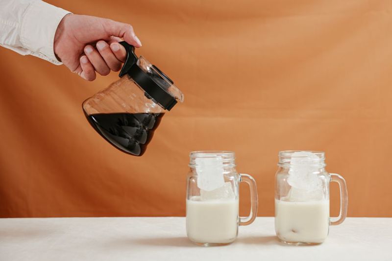 cold brew coffee jar